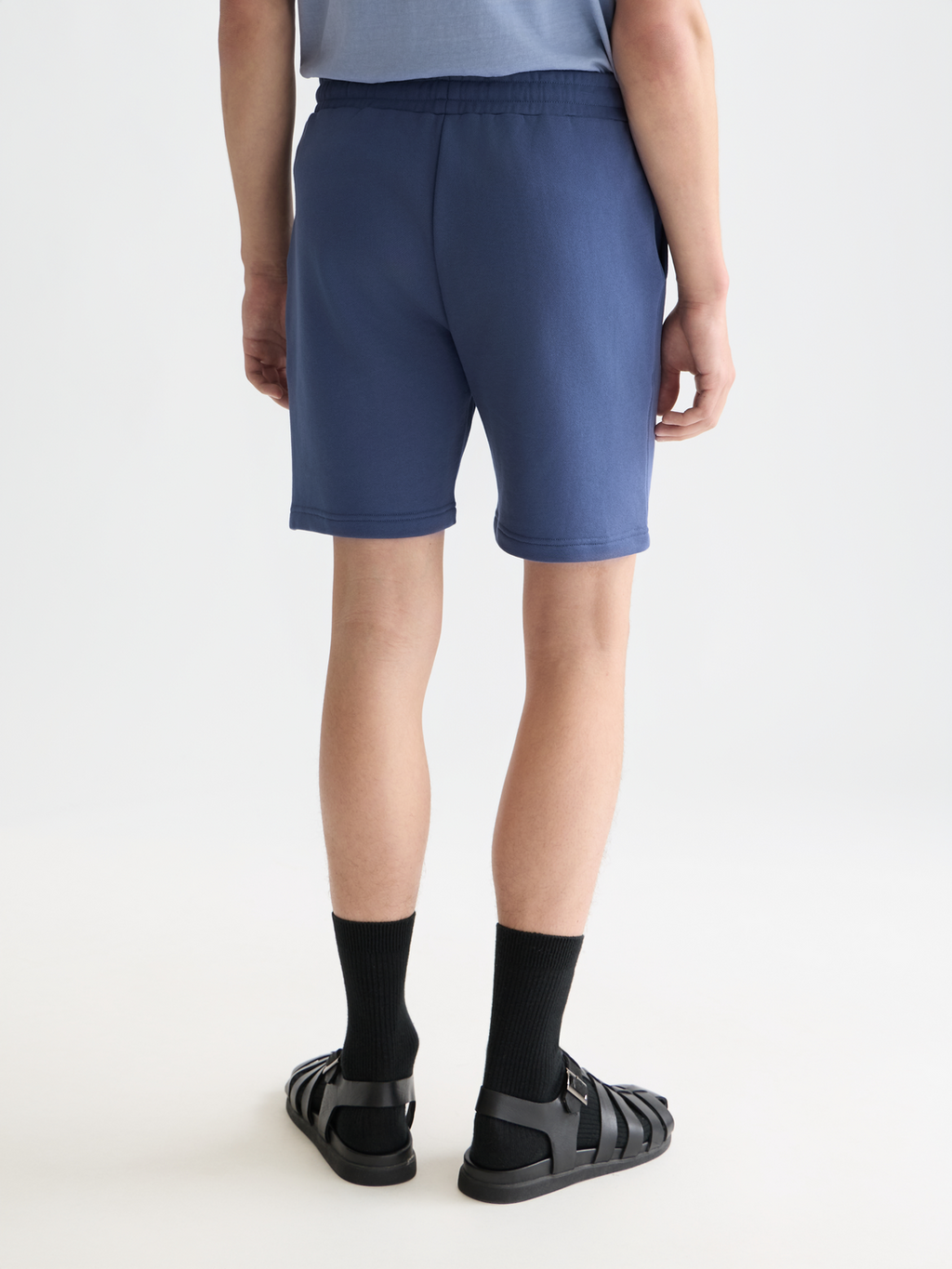 Logo badge sweat shorts