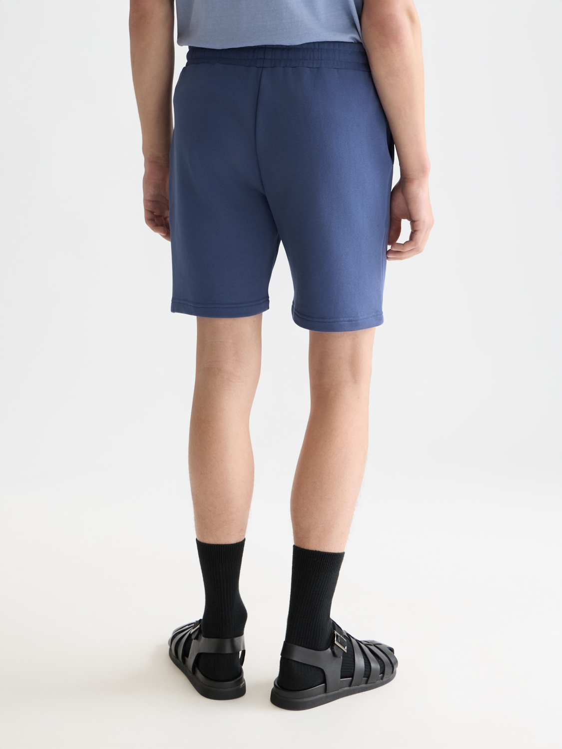 Logo badge sweat shorts