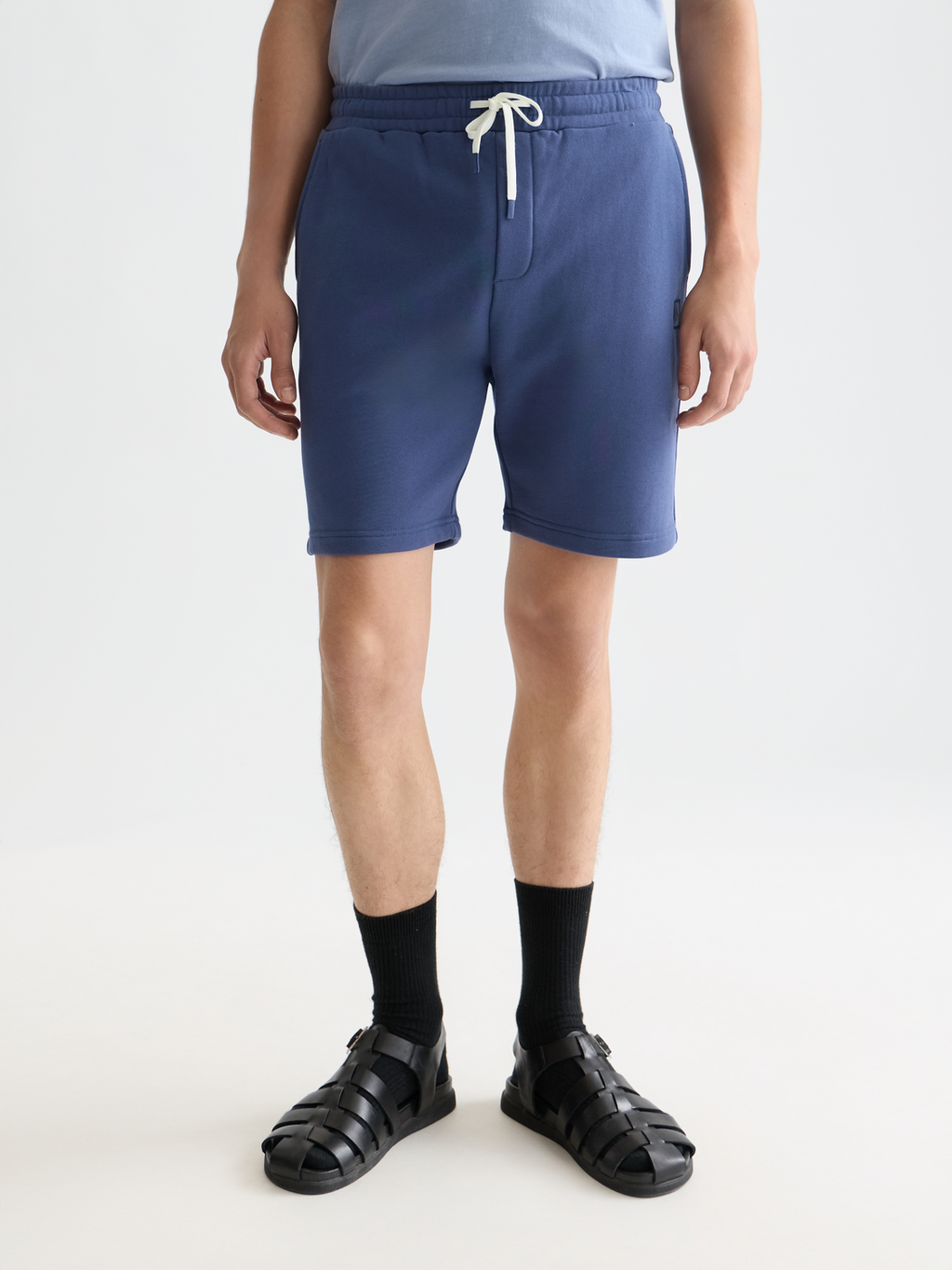 Logo badge sweat shorts