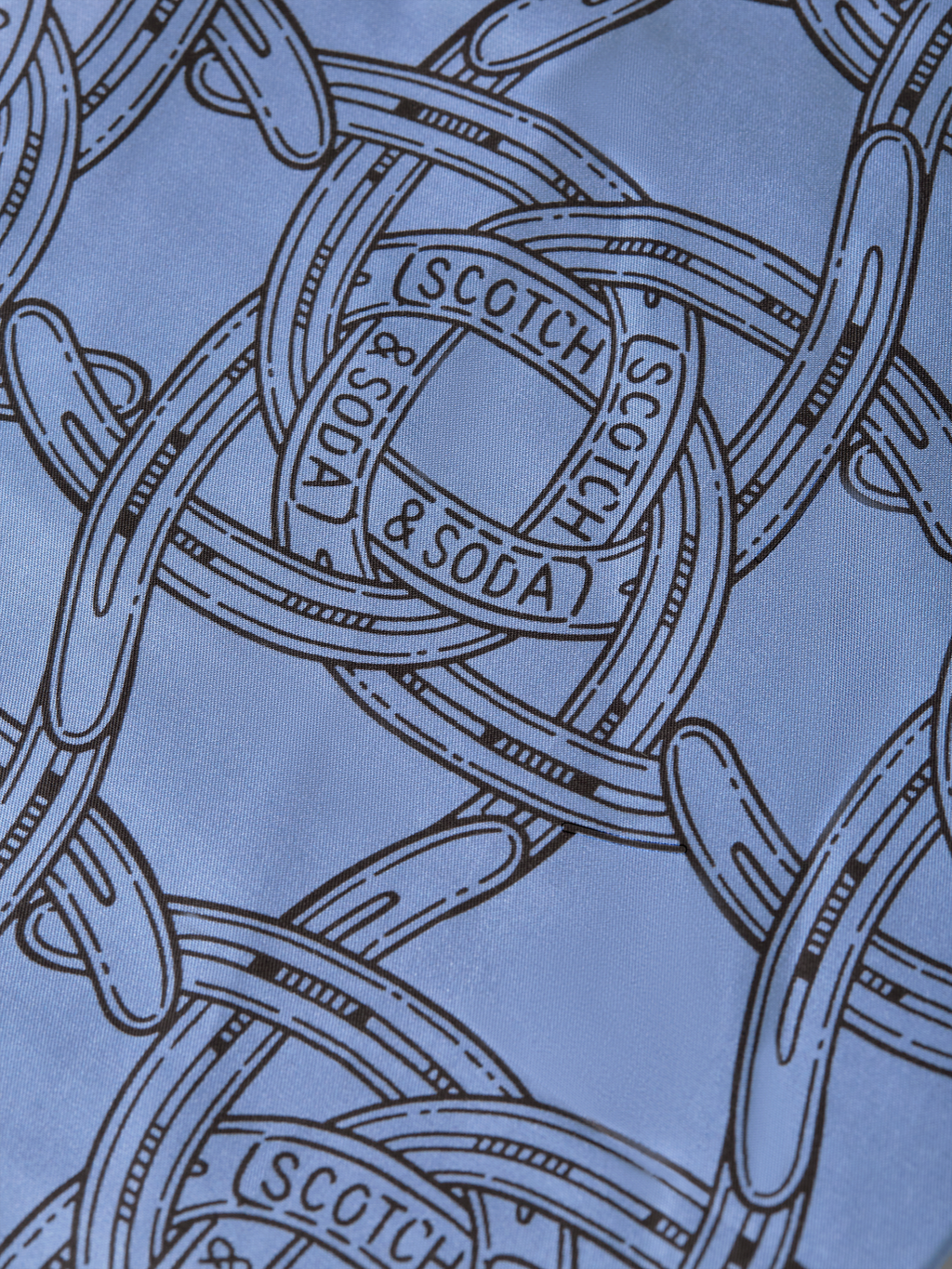 Fave printed relaxed bermuda shorts