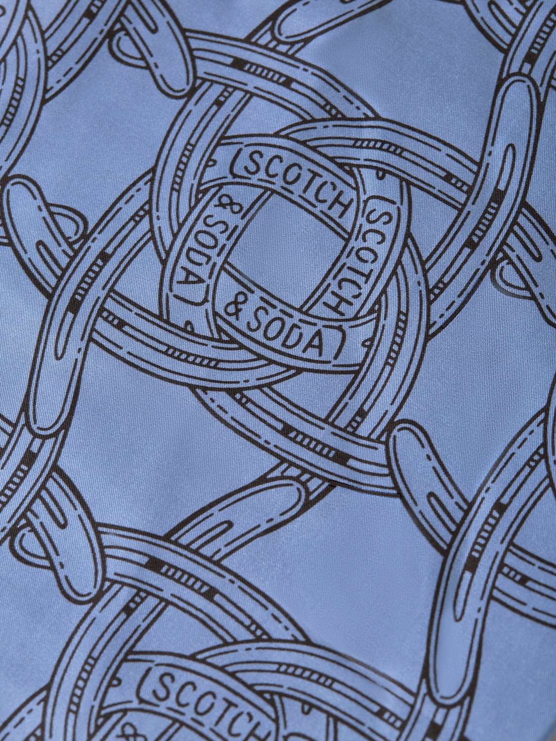 Fave printed relaxed bermuda shorts