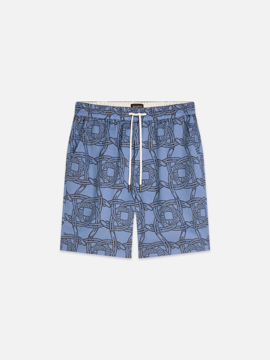 Fave printed relaxed bermuda shorts