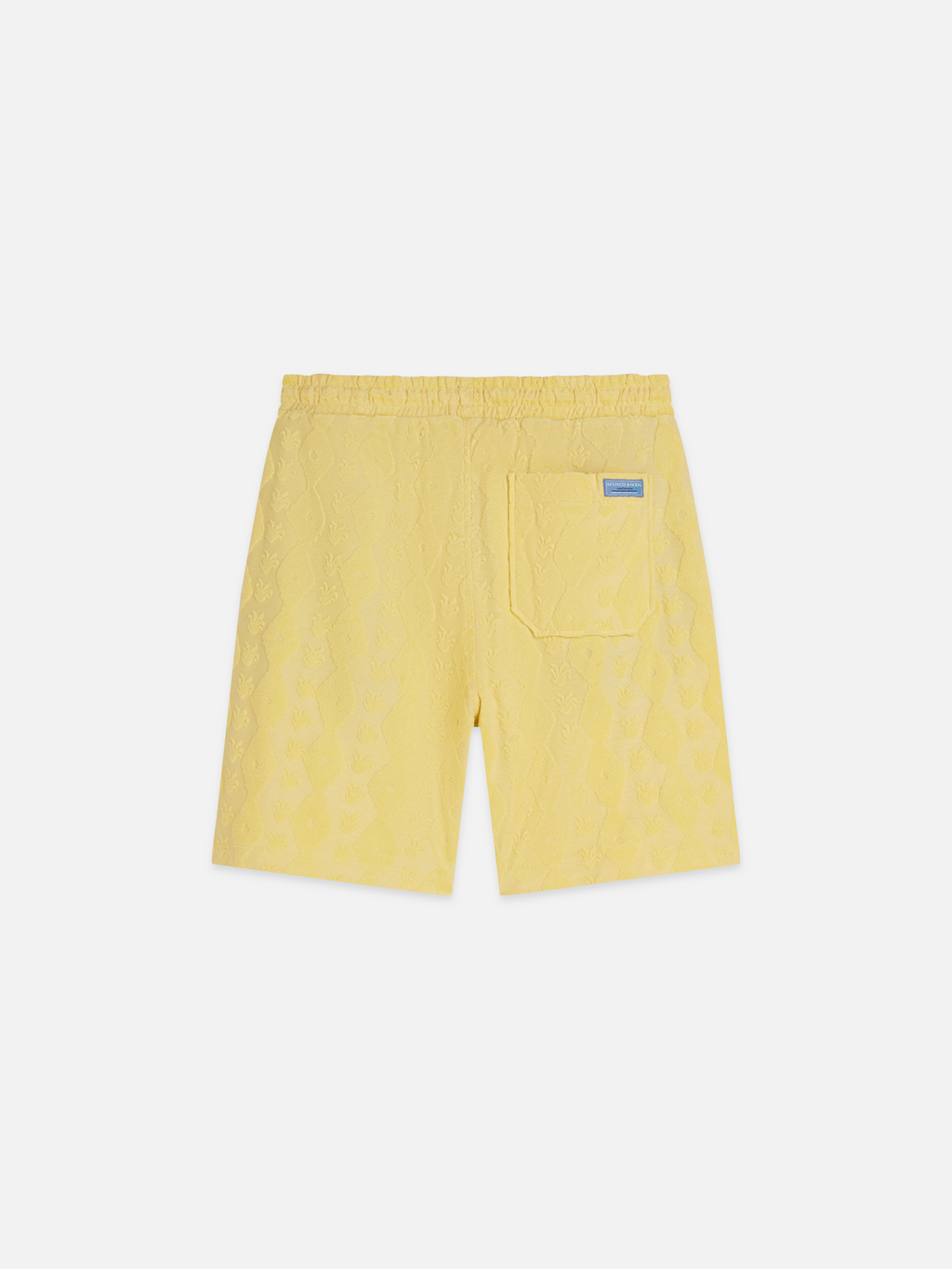 Fave terry jacquard relaxed bermuda shorts