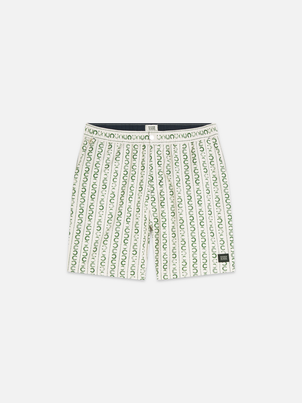 Printed swim shorts