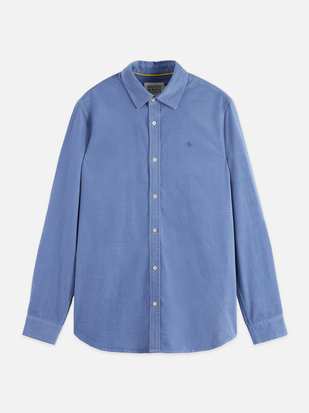 Lightweight corduroy regular-fit shirt