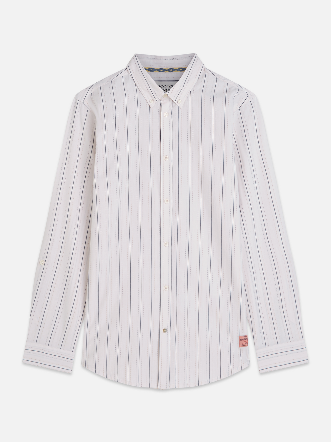 Yarn dyed dobby shirt