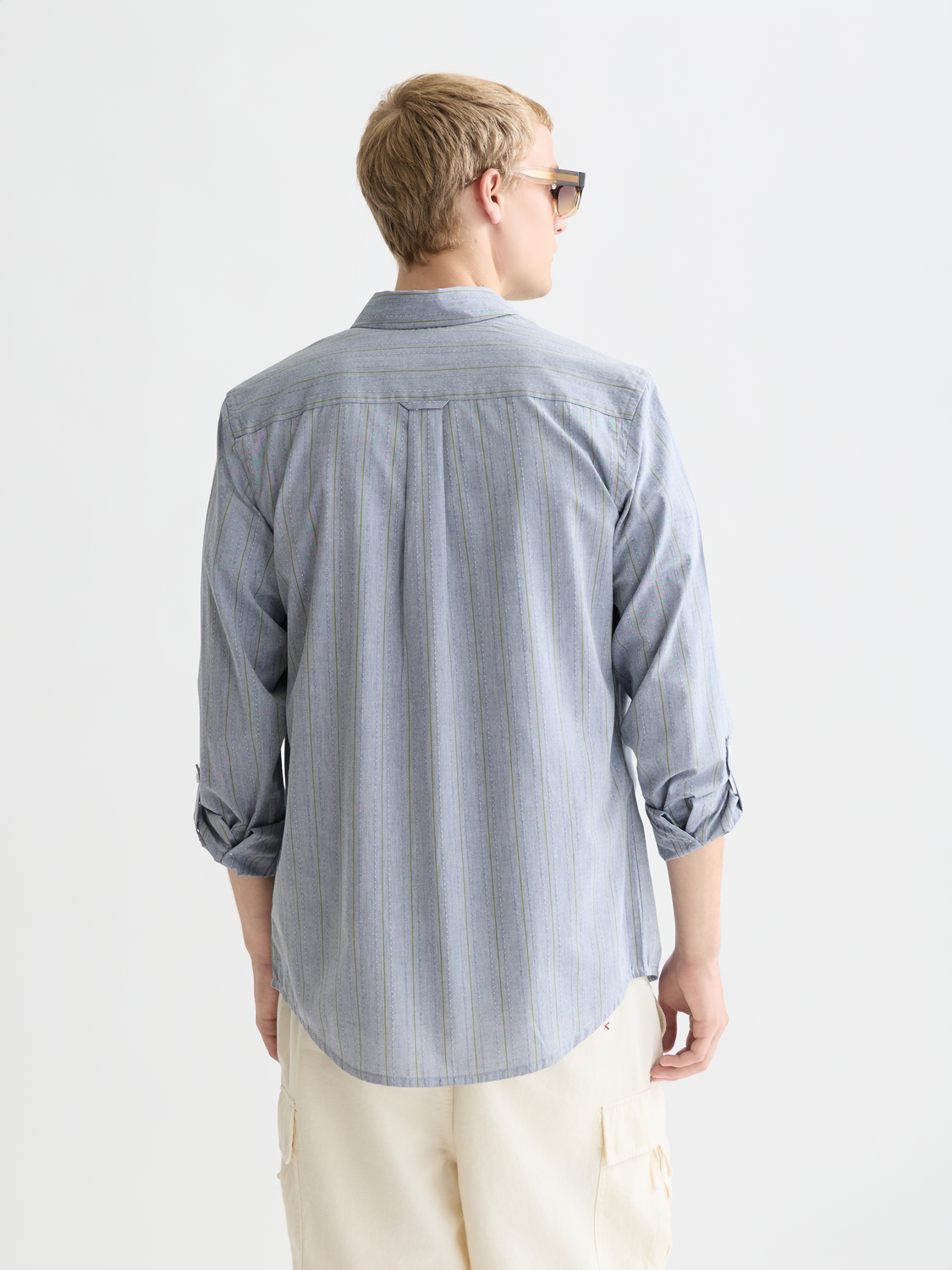 Yarndyed dobby regularfit shirt
