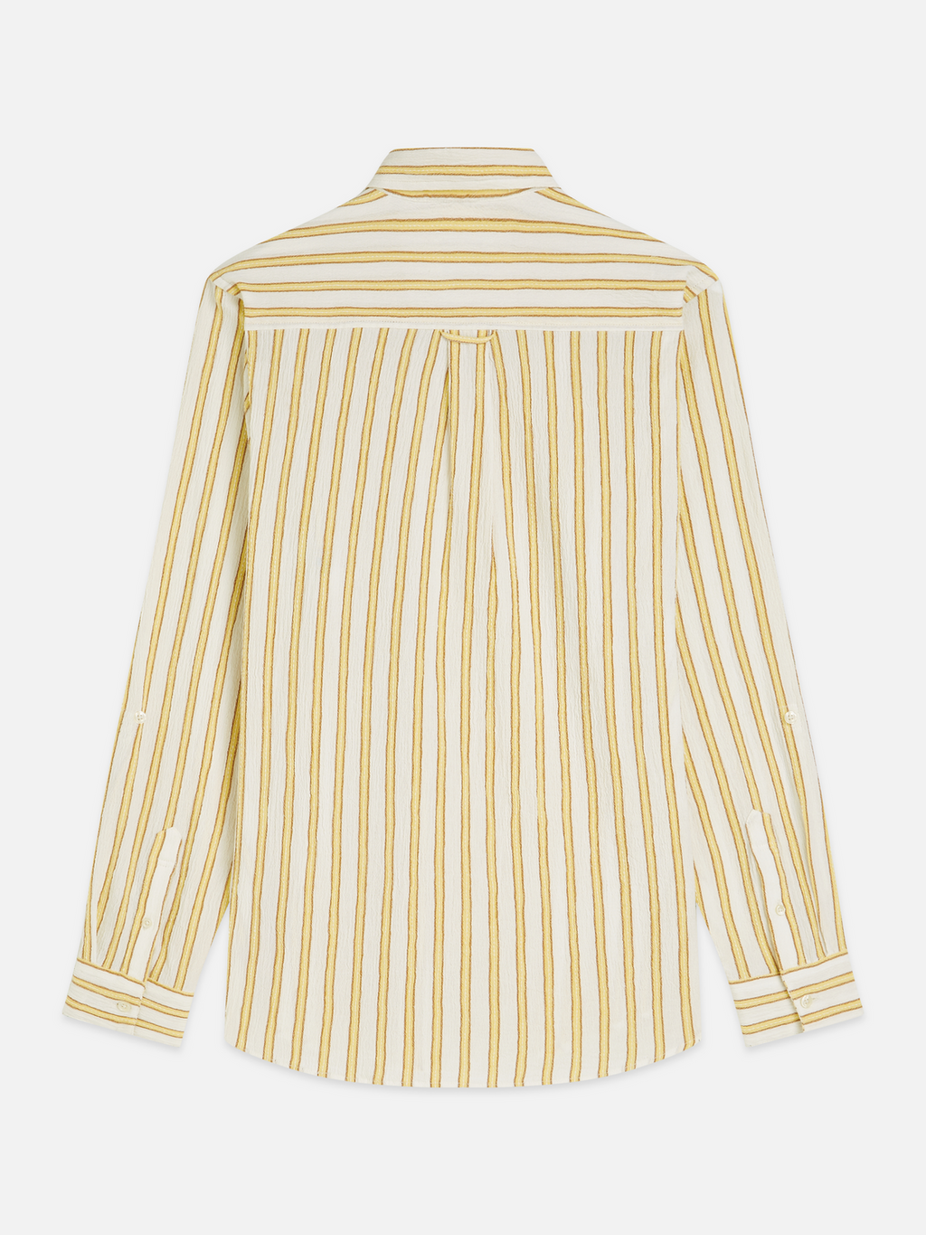 Striped crinkle shirt