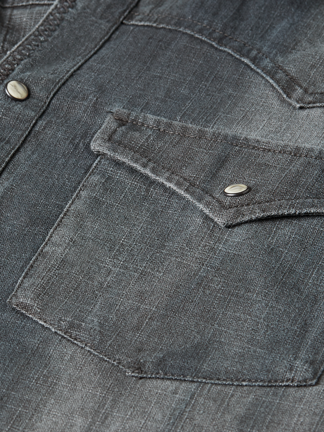 Denim relaxed washed shirt