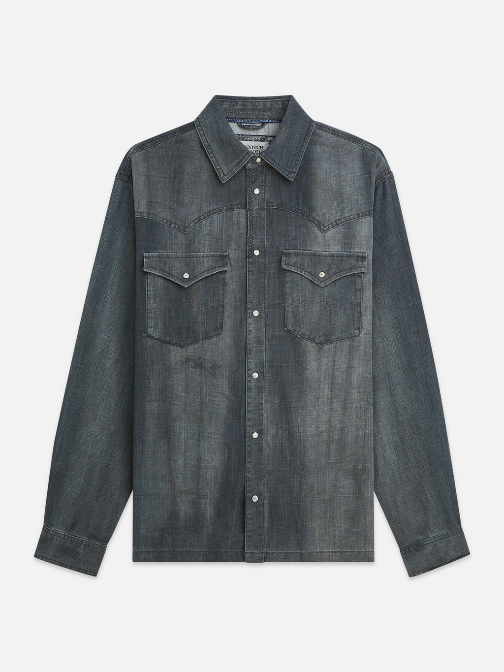 Denim relaxed washed shirt