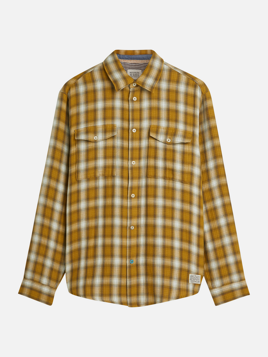 Relaxed check shirt