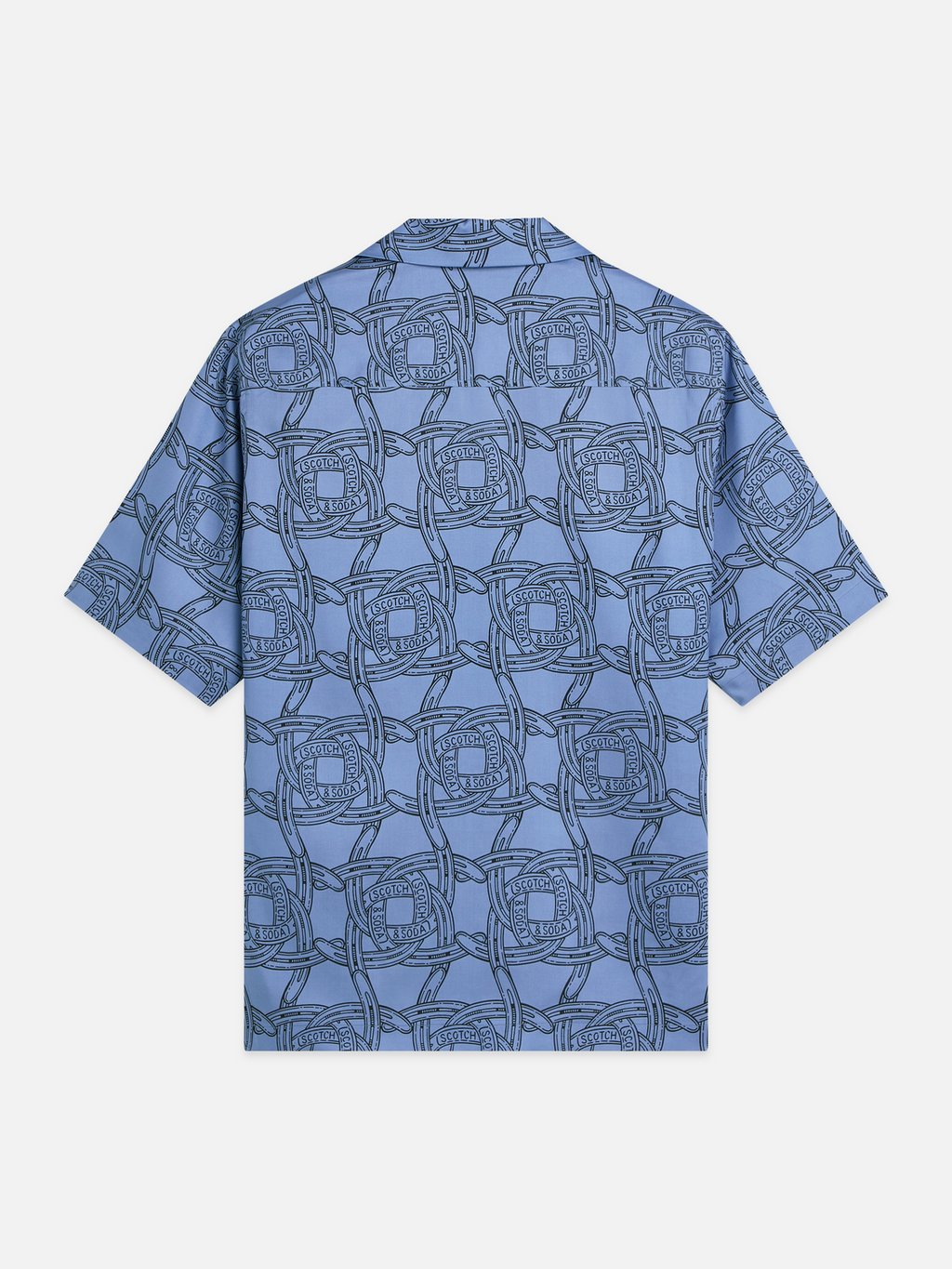 Printed relaxed short sleeve shirt