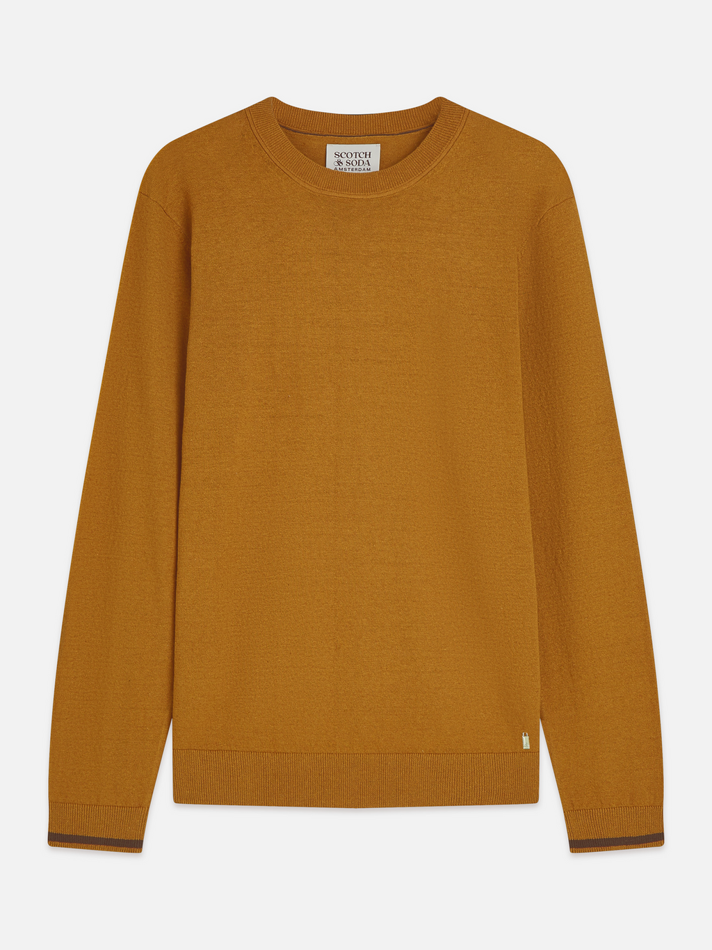 Linen blend pullover