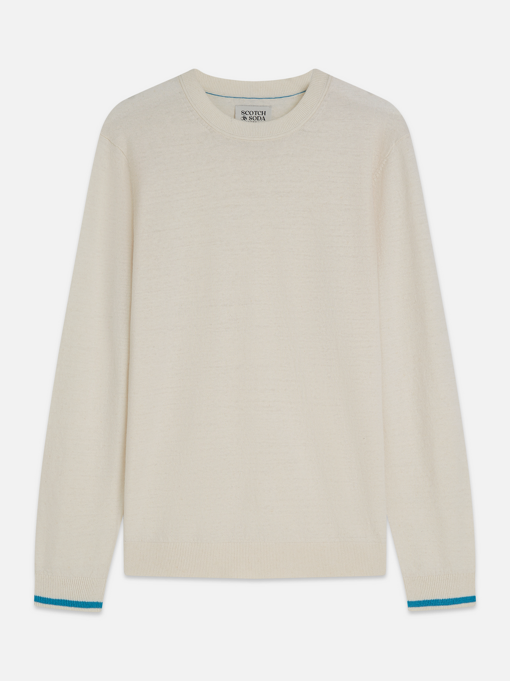 Linen blend pullover