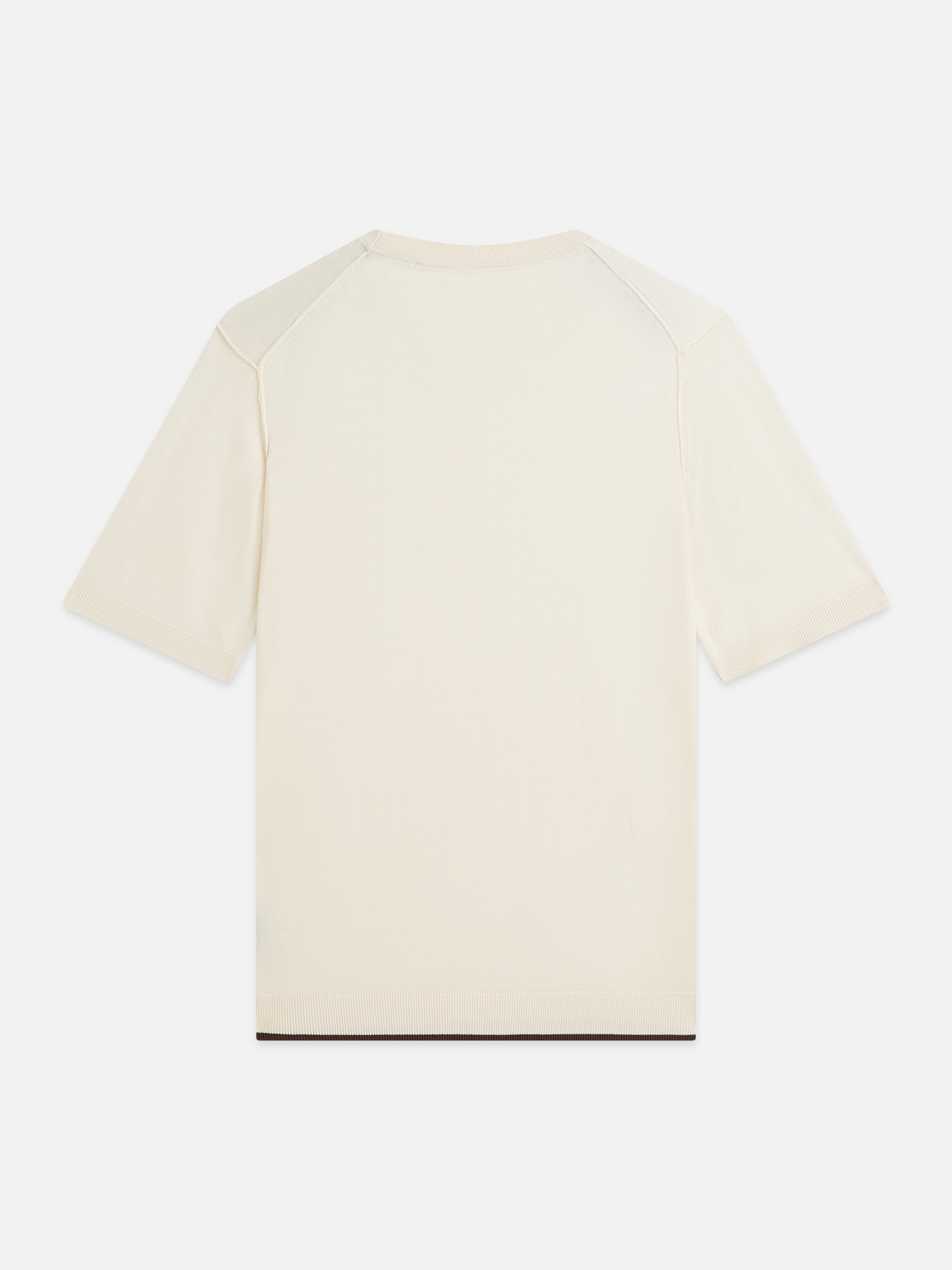 Knitted relaxed T-shirt