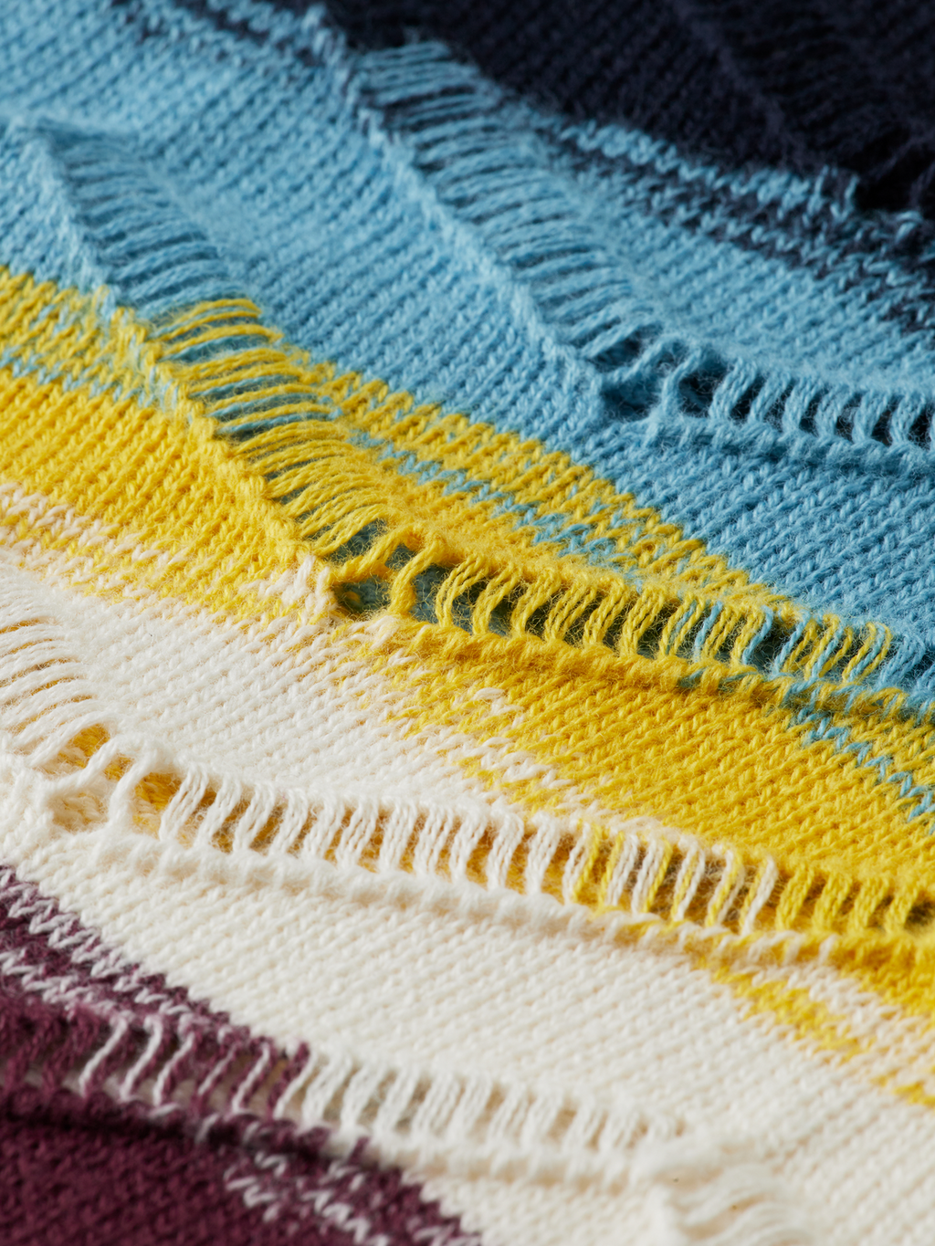 Open structure knitted cardigan