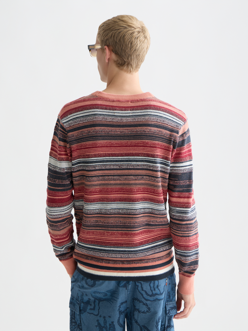 Striped regularfit pullover