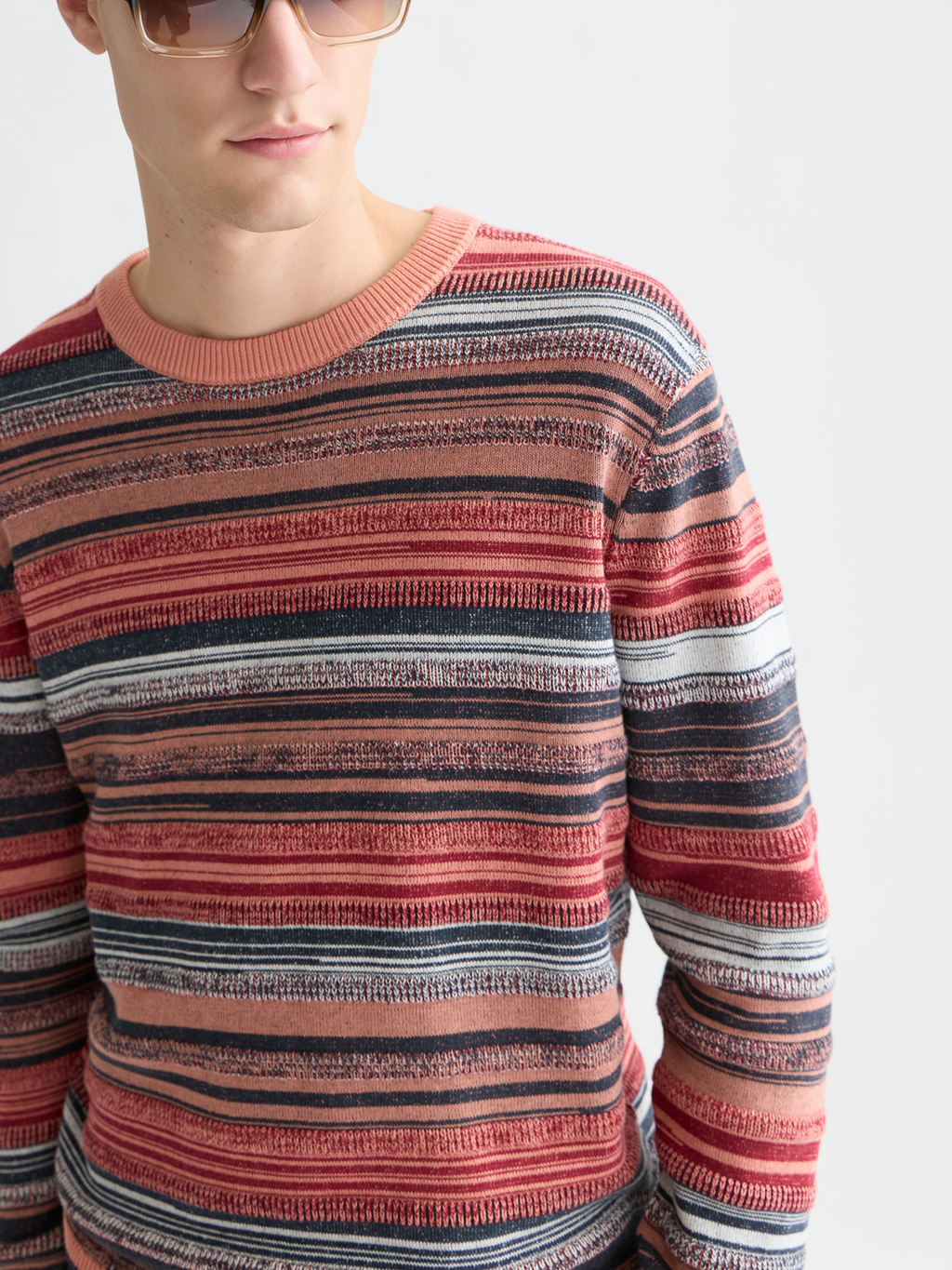 Striped regularfit pullover