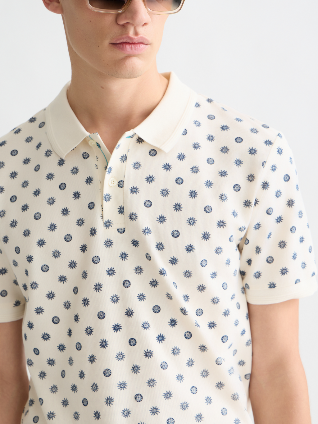 Printed polo