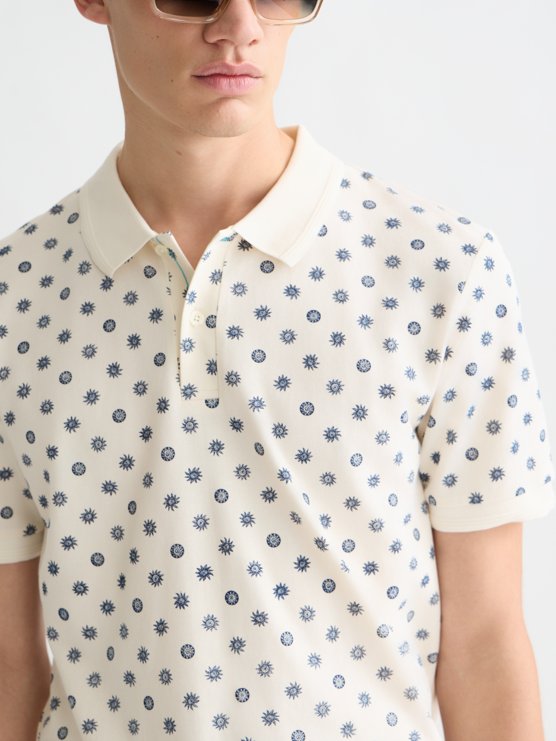 Printed polo
