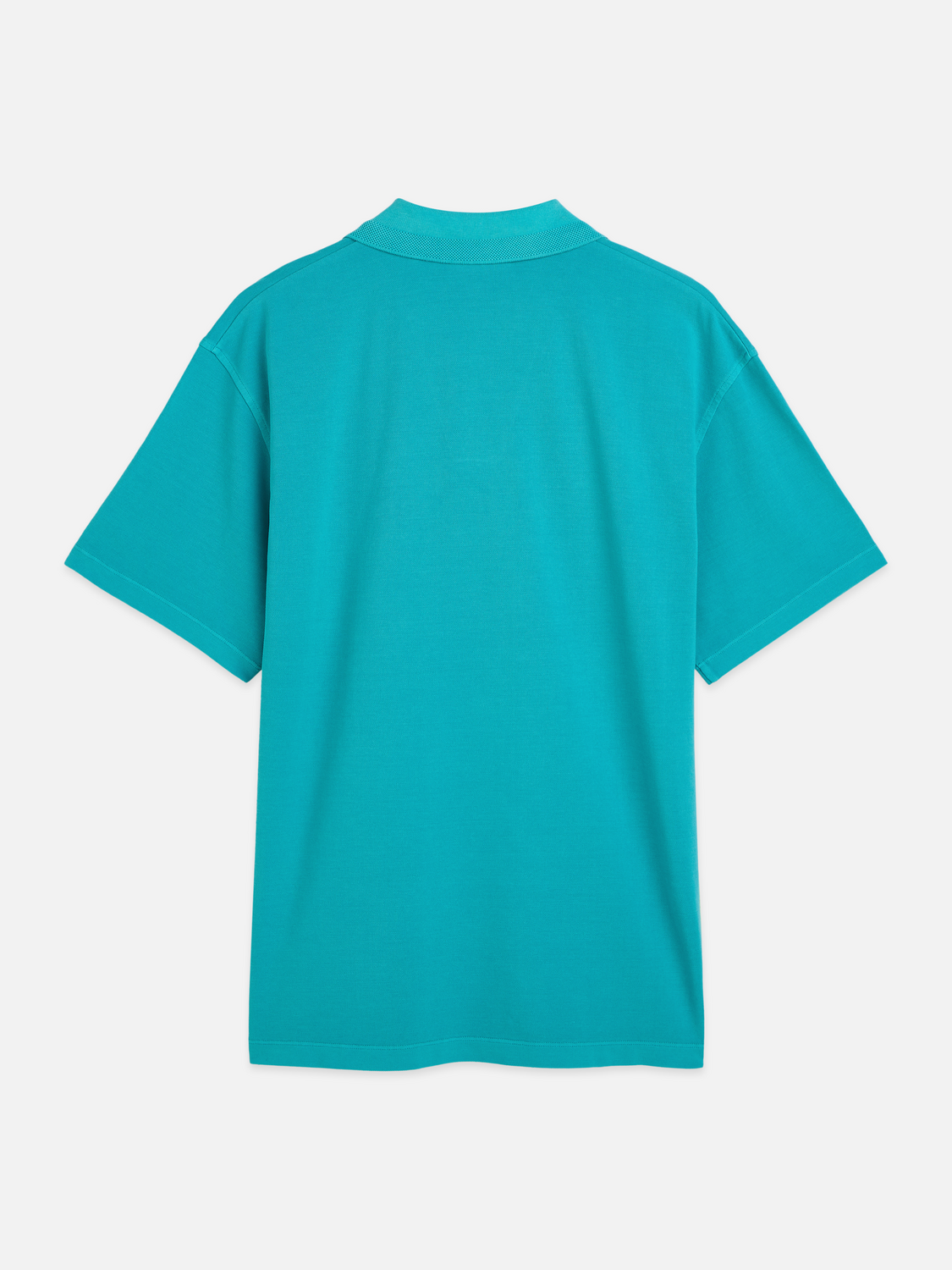 3 crosses pique relaxedfit garmentdyed polo