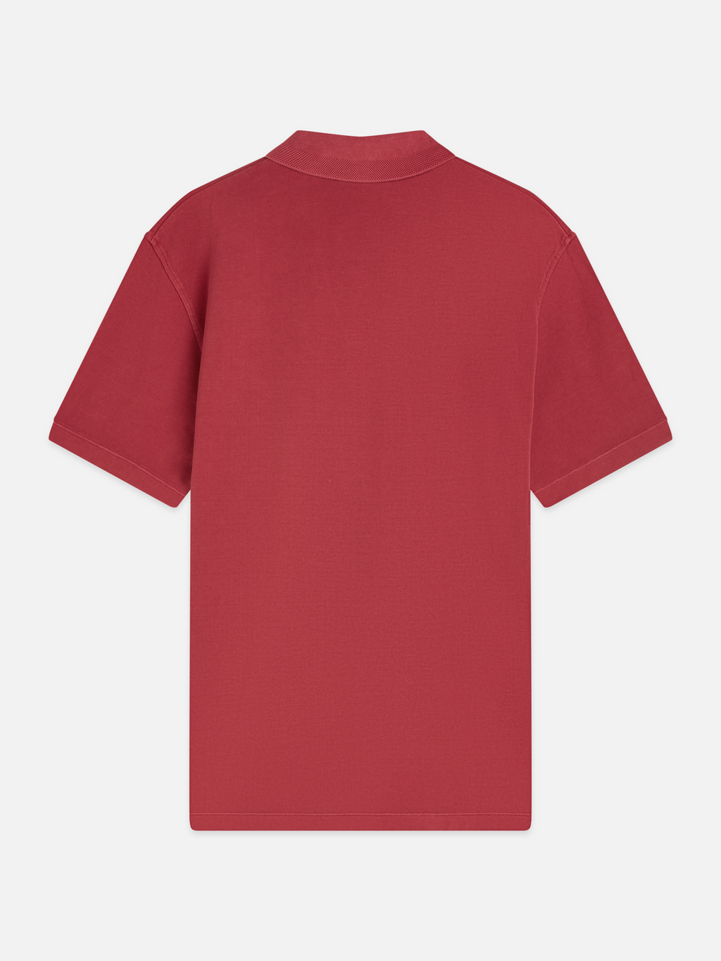 3 crosses pique relaxedfit garmentdyed polo