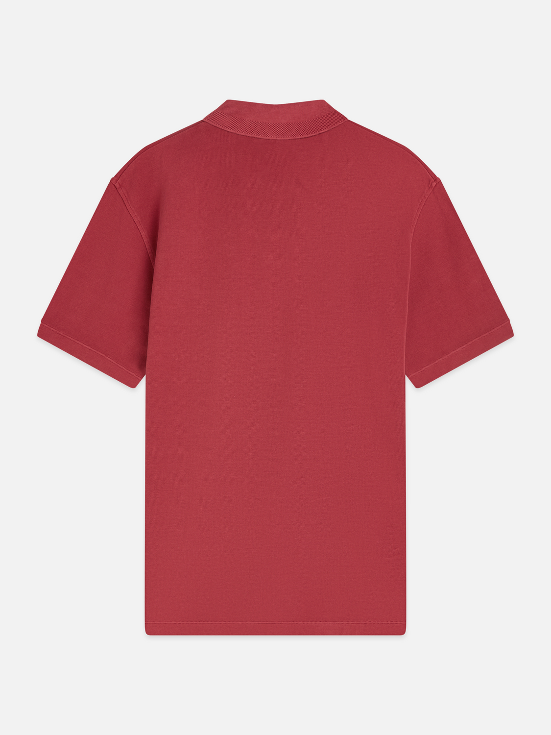 3 crosses pique relaxedfit garmentdyed polo