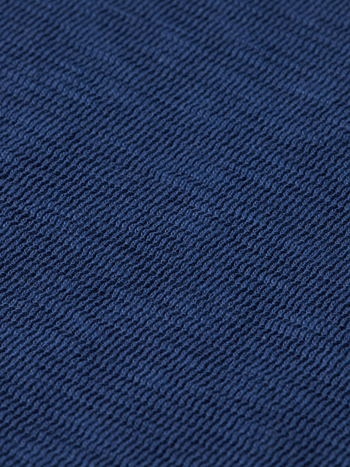 Structured relaxed long sleeve polo