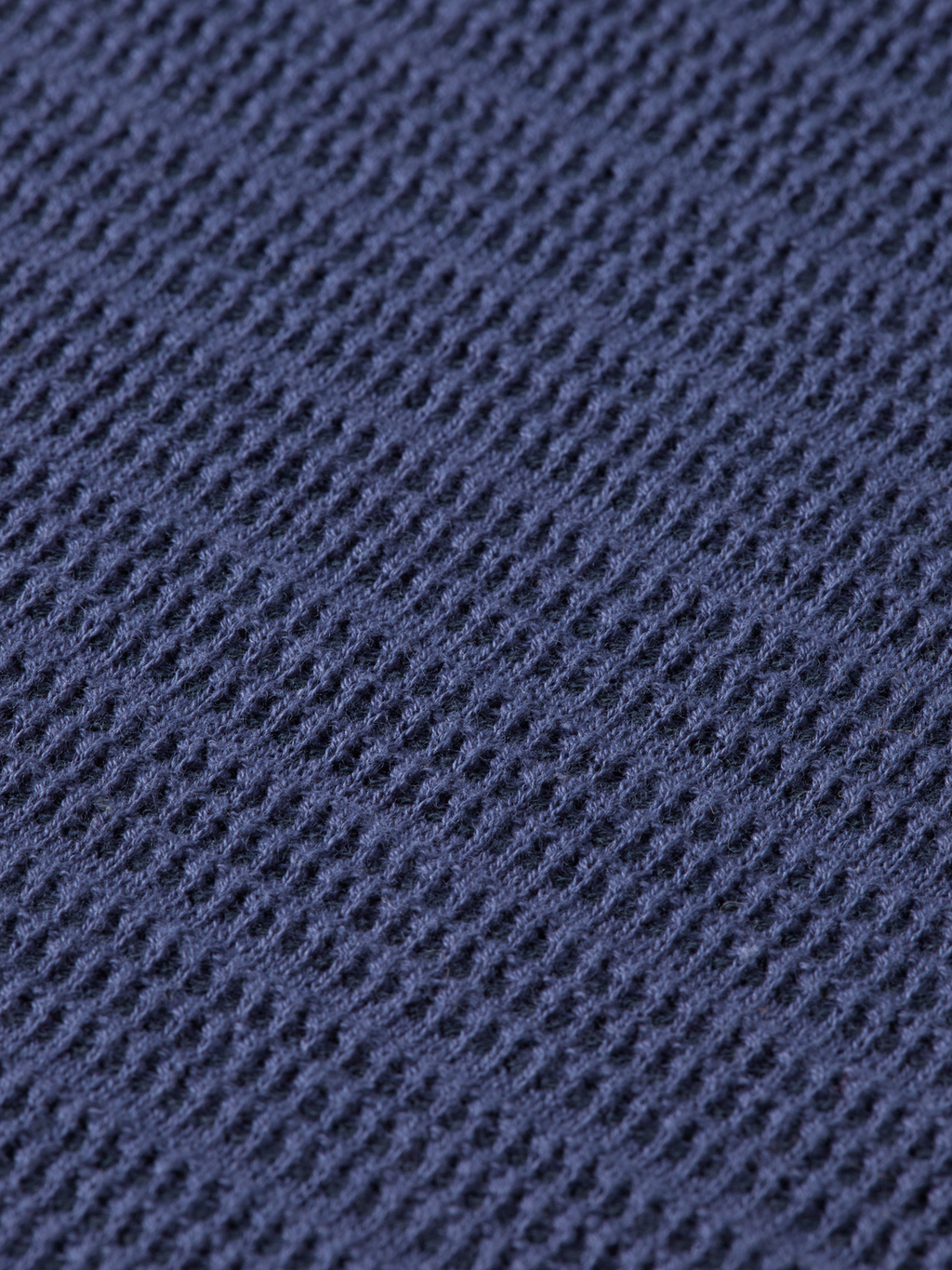 Structured knitted polo