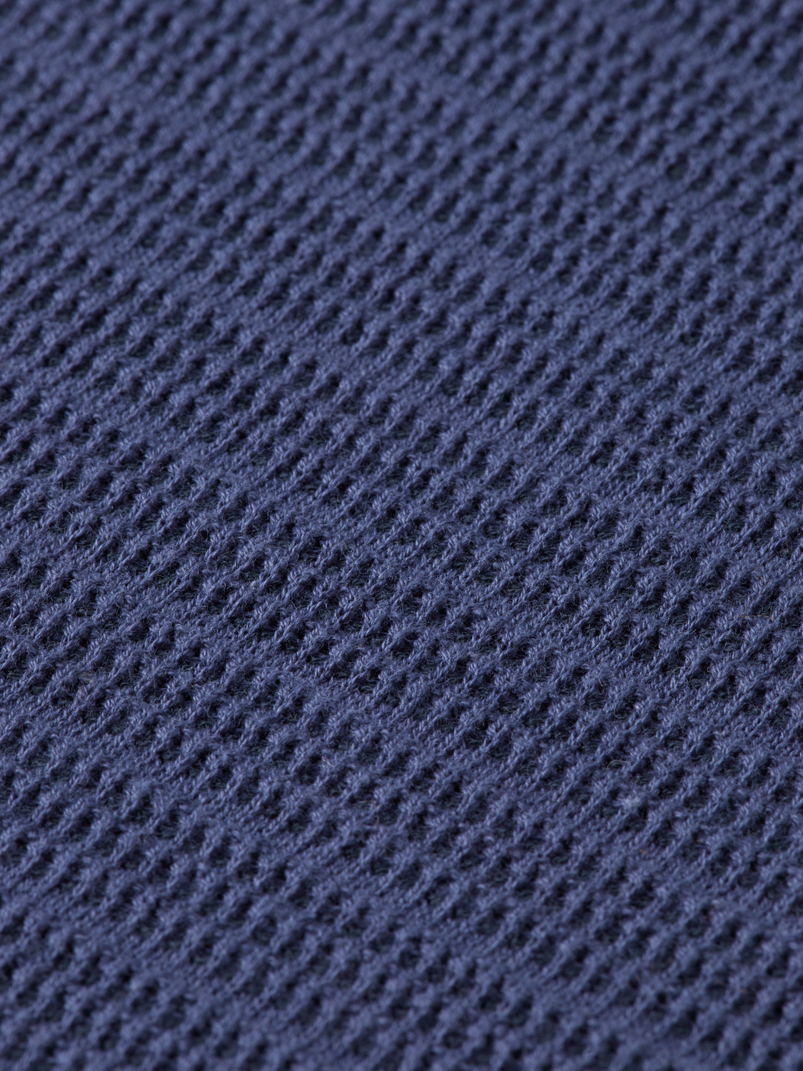 Structured knitted polo