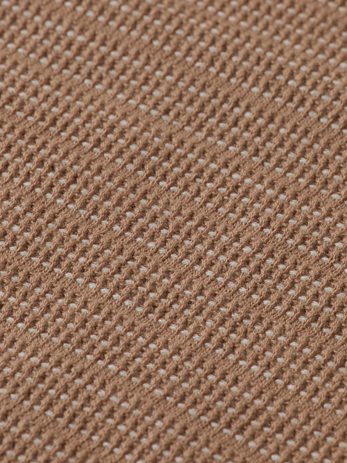 Structured knitted polo