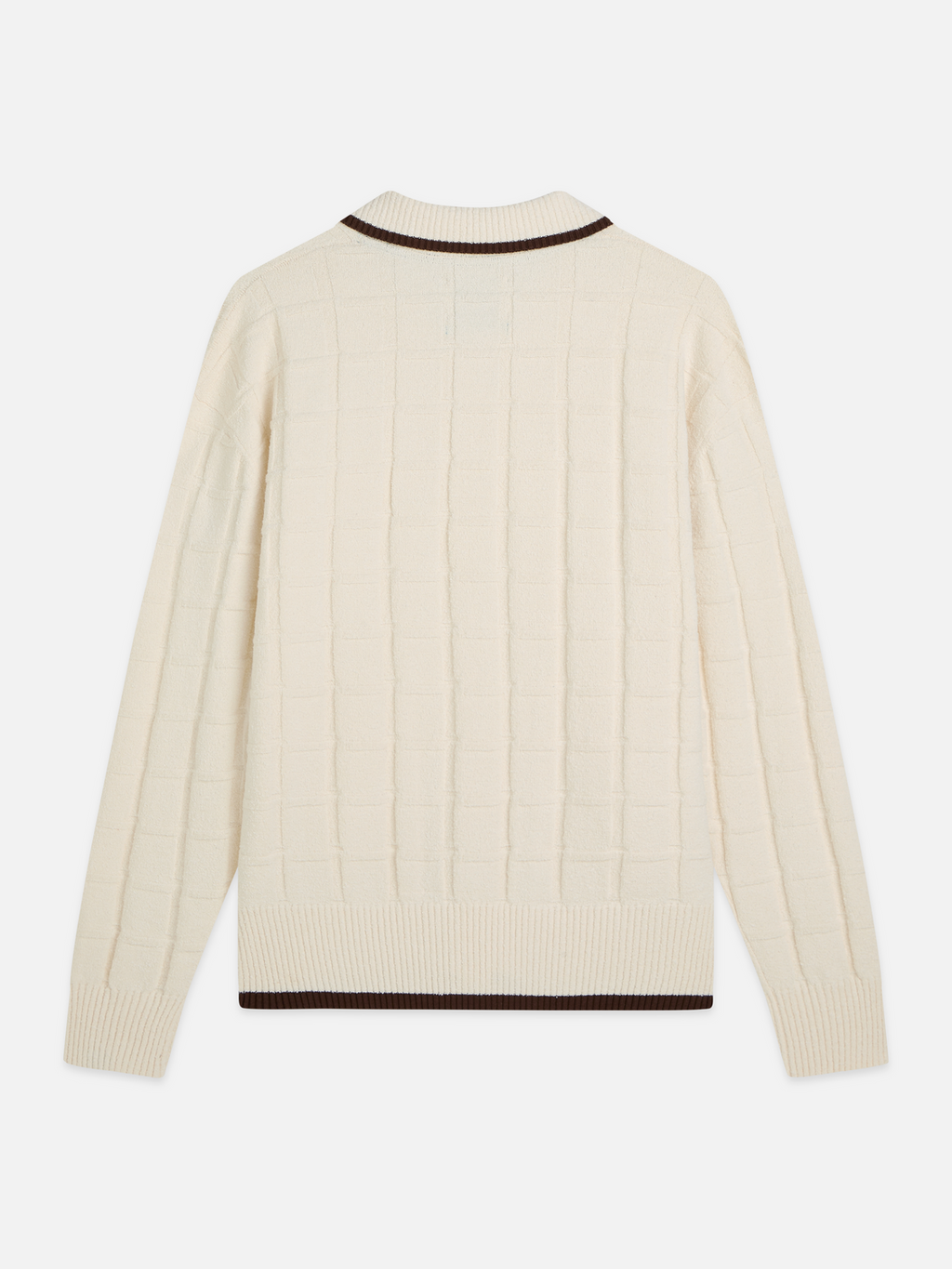 Structured boucle cardigan