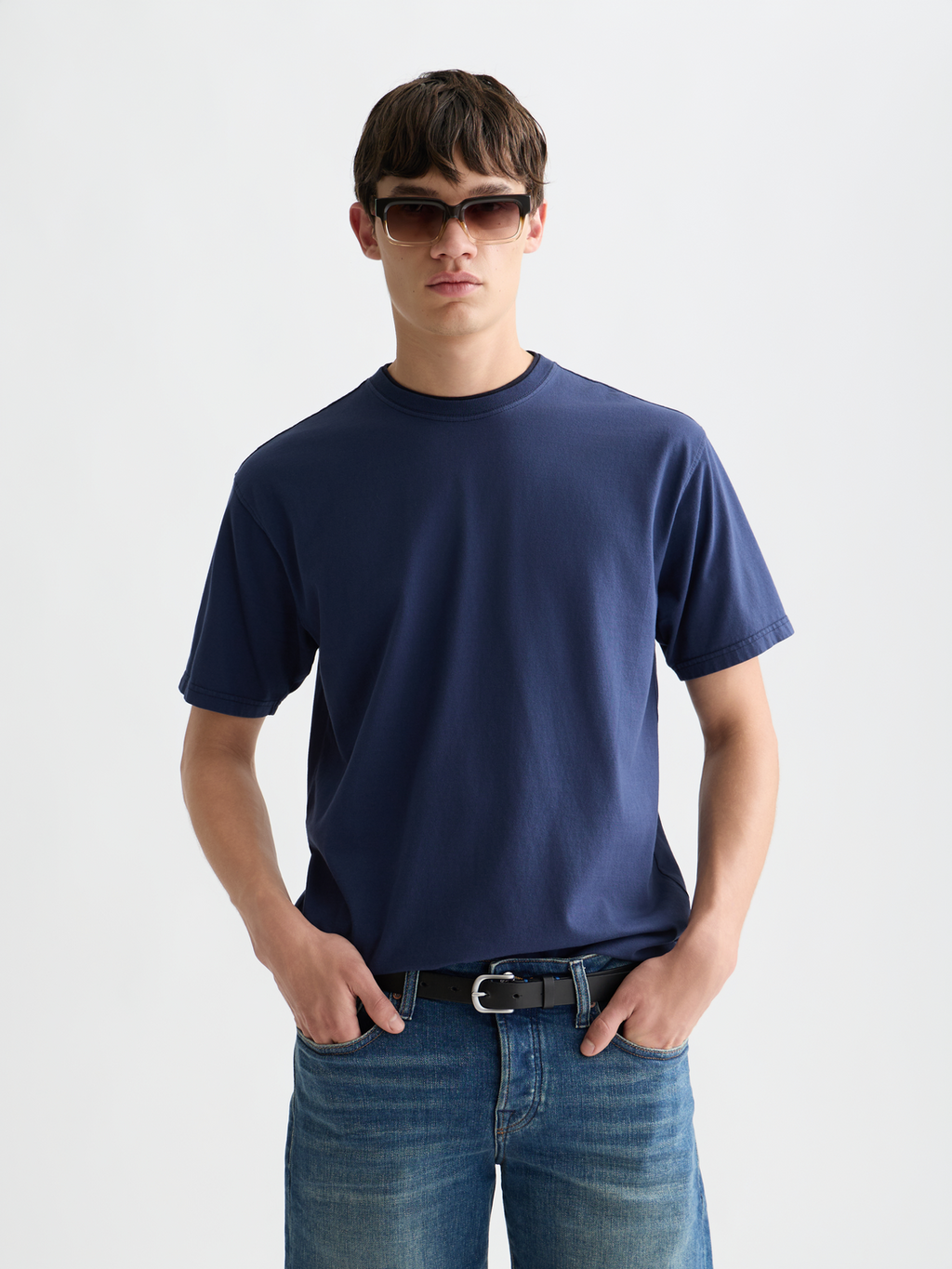 3 crosses garment dyed relaxed T-shirt
