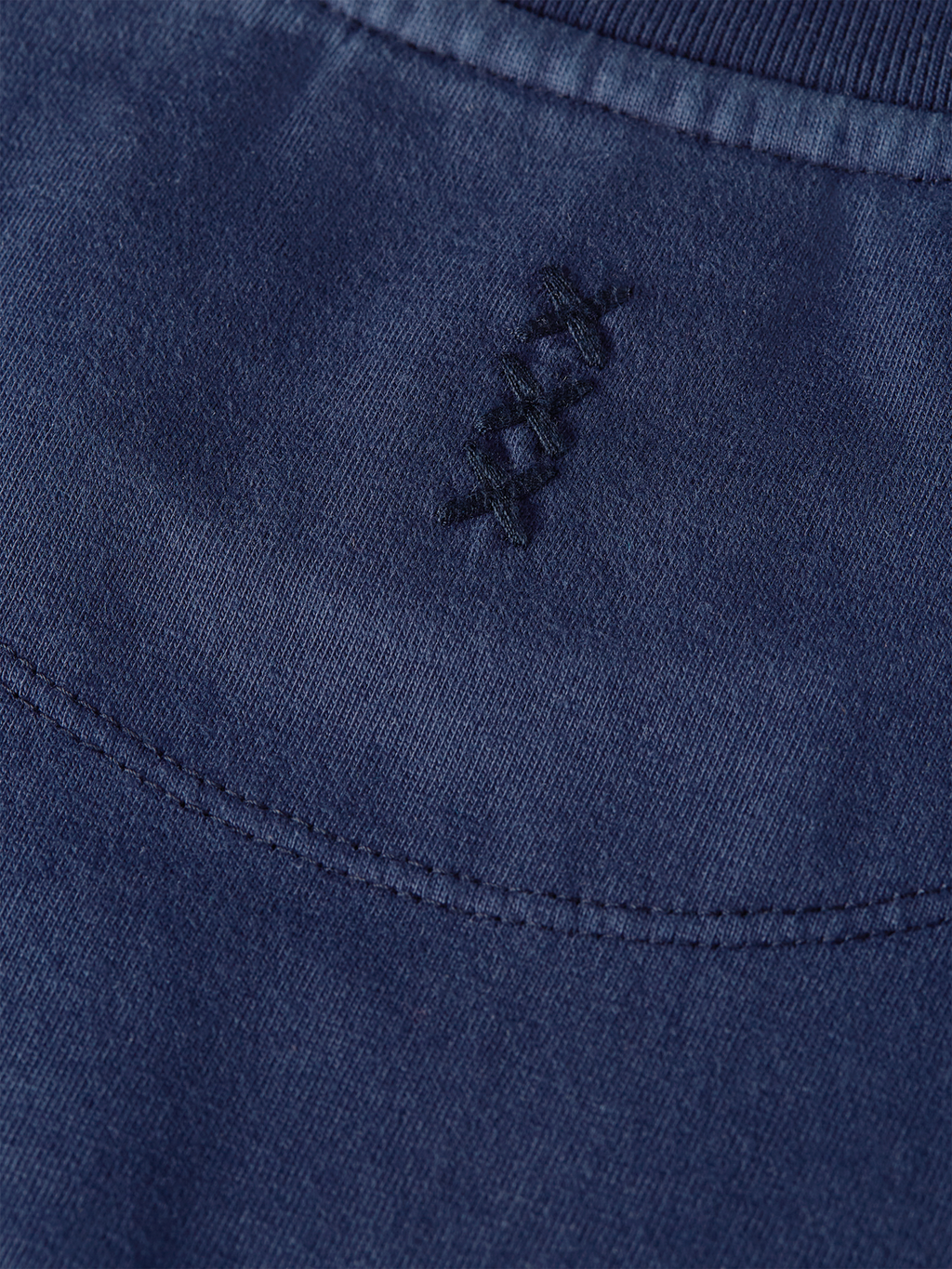 3 crosses garmentdyed relaxed fit T-shirt