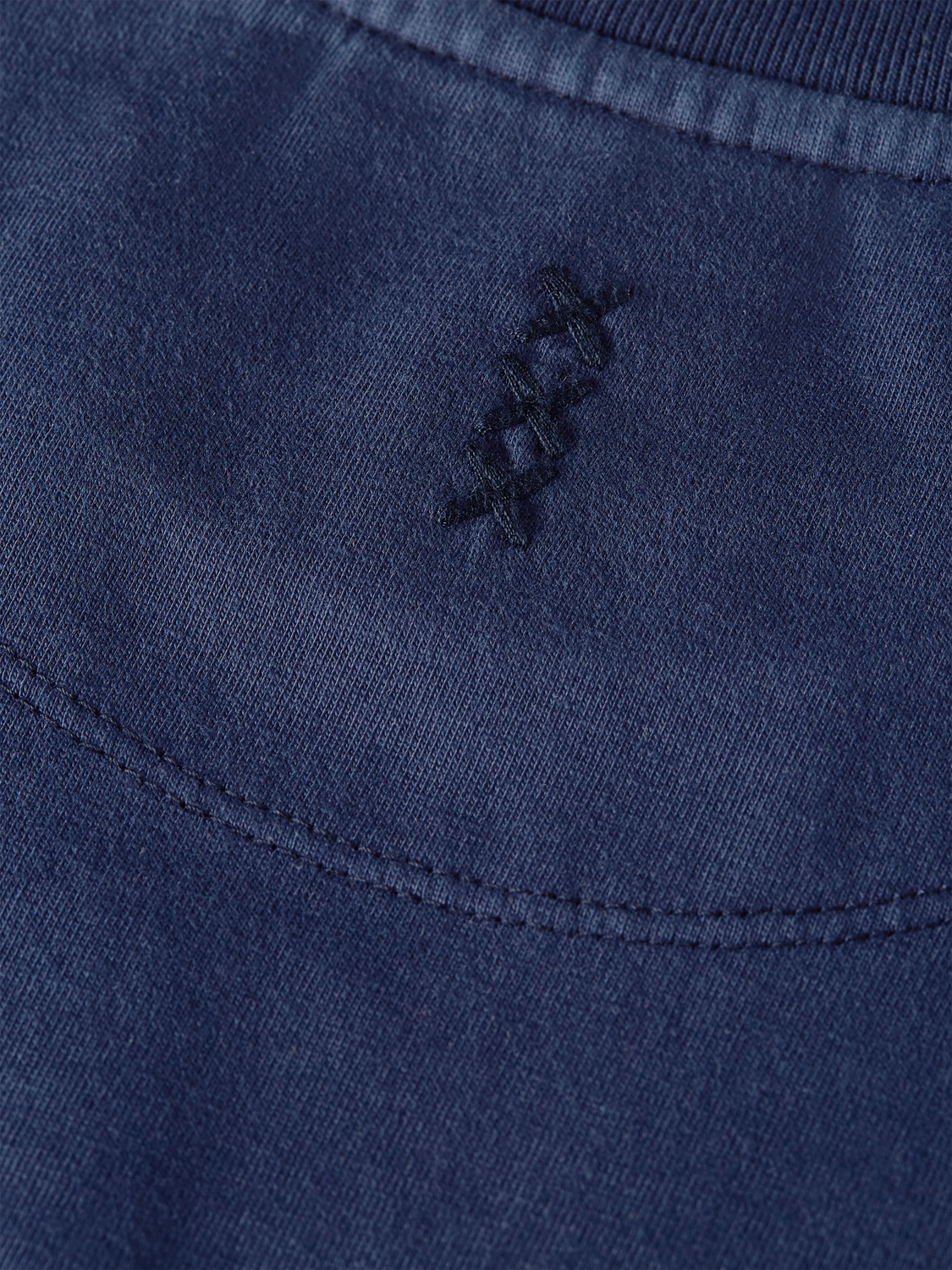 3 crosses garmentdyed relaxed fit T-shirt