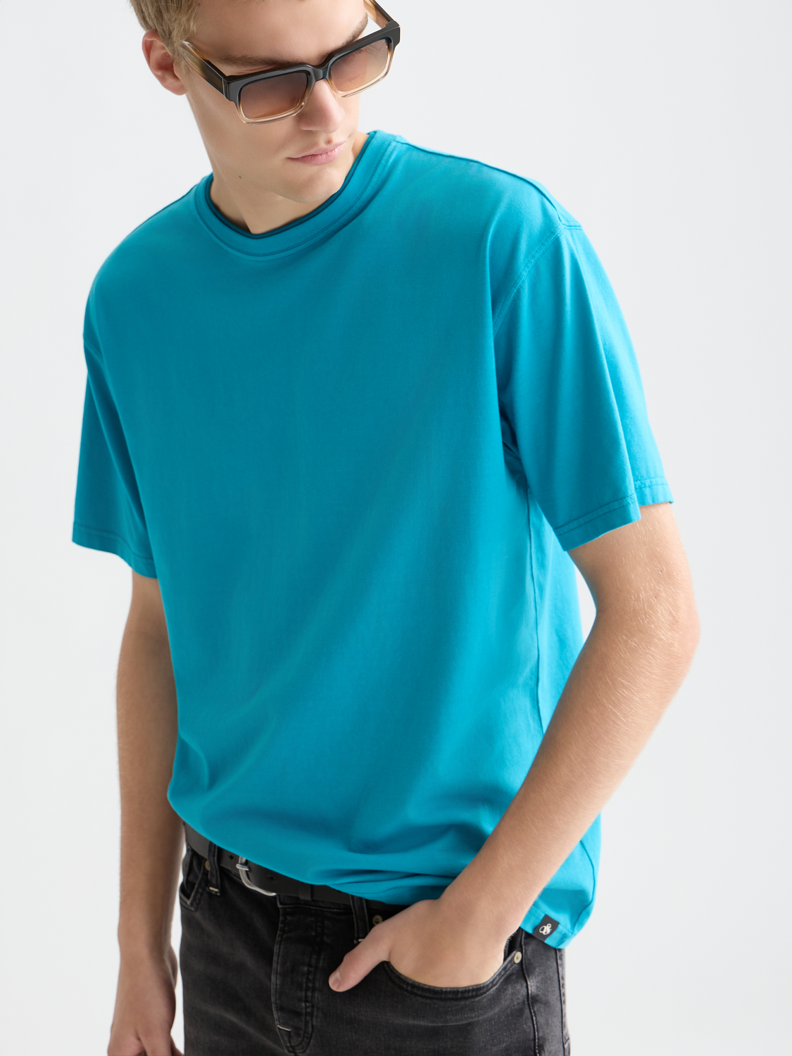 3 crosses garmentdyed relaxedfit Tshirt