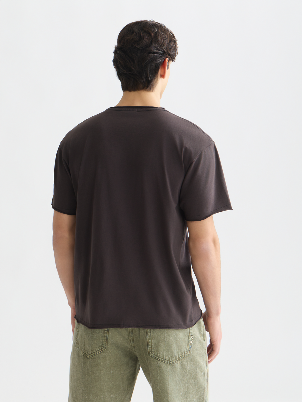 Seasonal Essentials Raw Edged Relaxed T-shirt