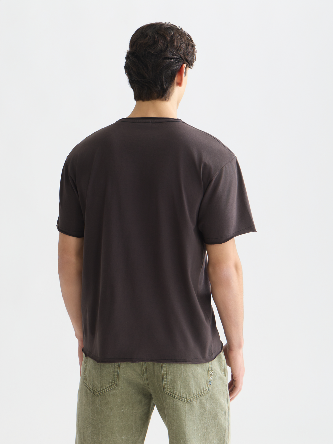 Seasonal Essentials Raw Edged Relaxed T-shirt