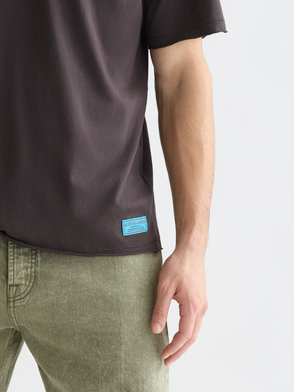 Seasonal Essentials Raw Edged Relaxed T-shirt