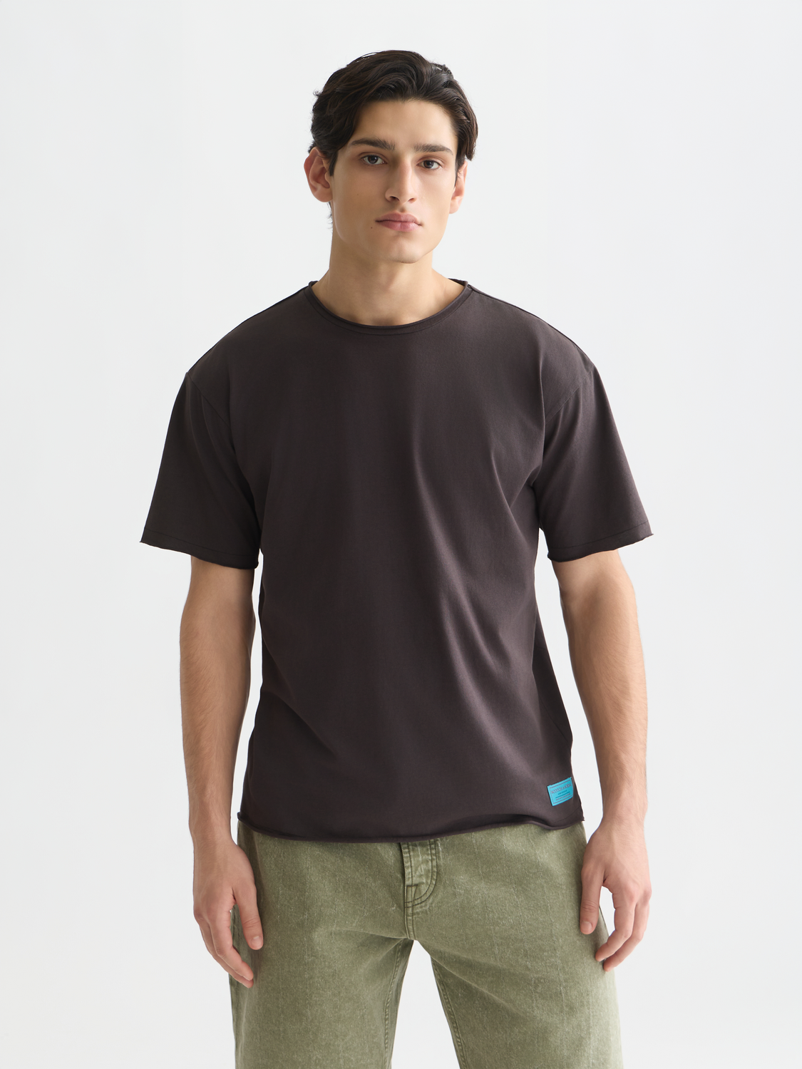 Seasonal Essentials Raw Edged Relaxed T-shirt