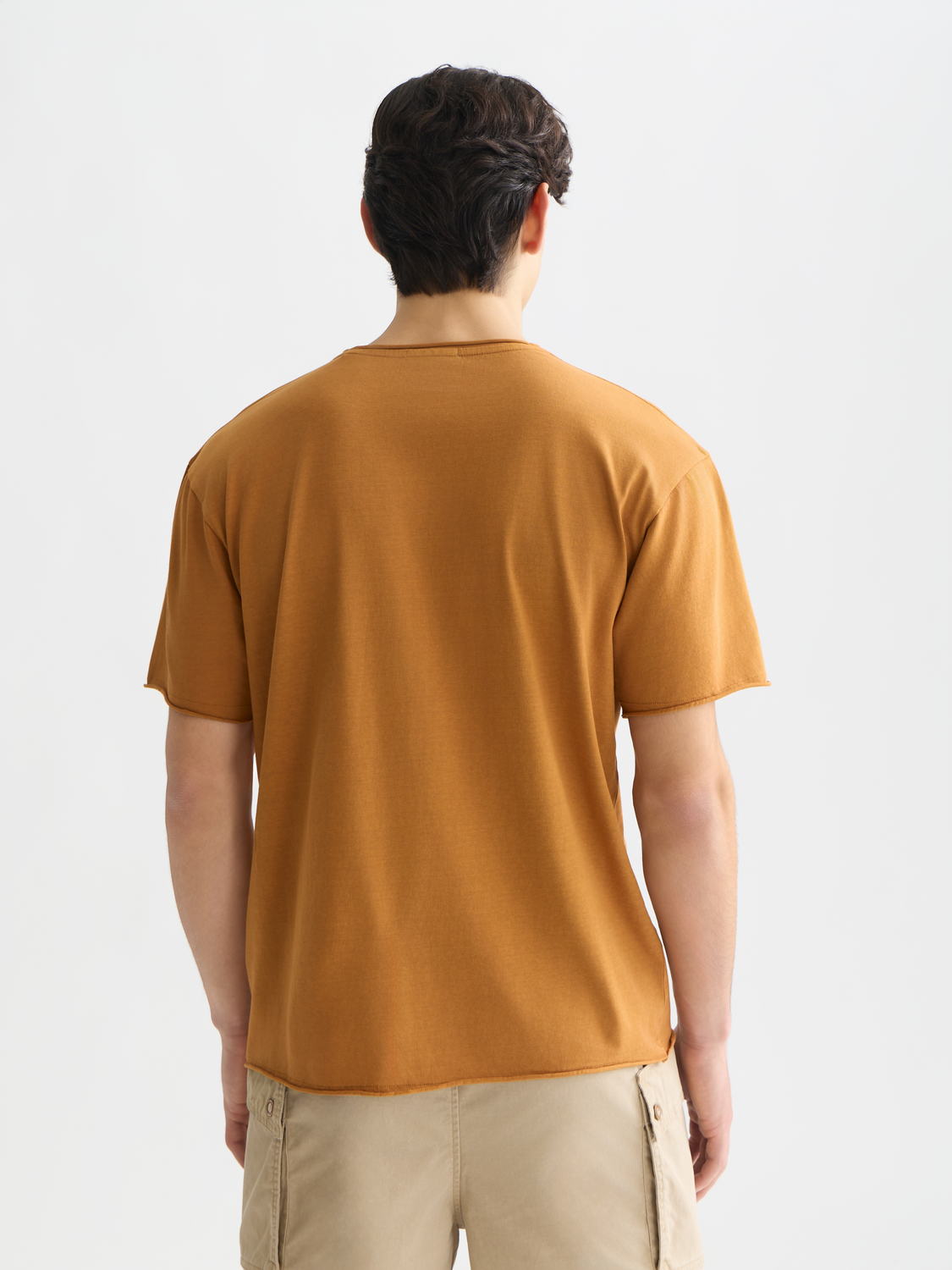Seasonal Essentials Raw Edged Relaxed T-shirt