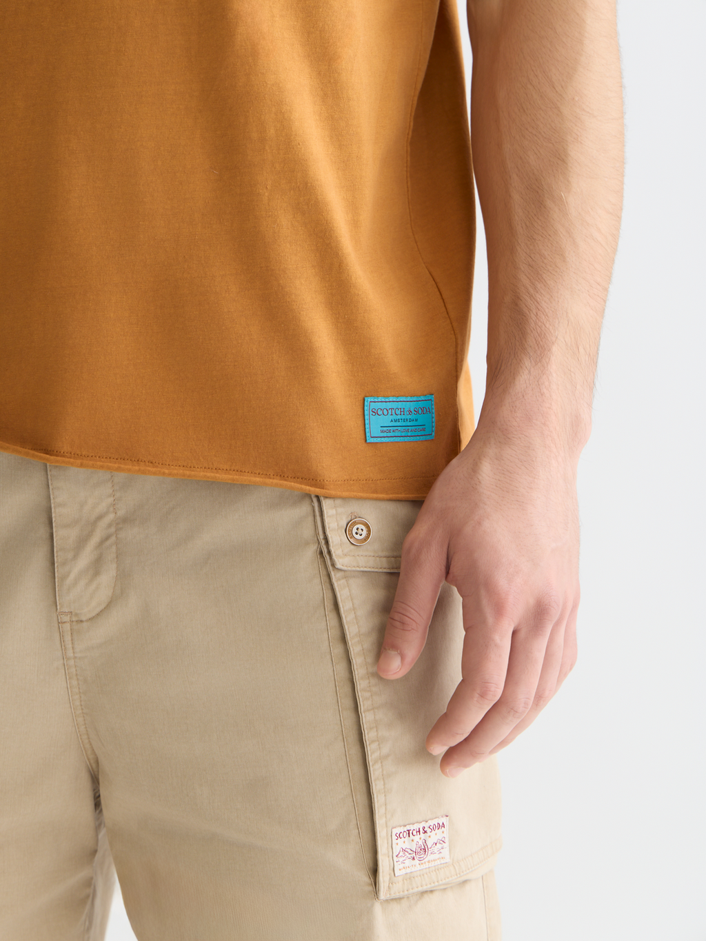 Seasonal Essentials Raw Edged Relaxed T-shirt