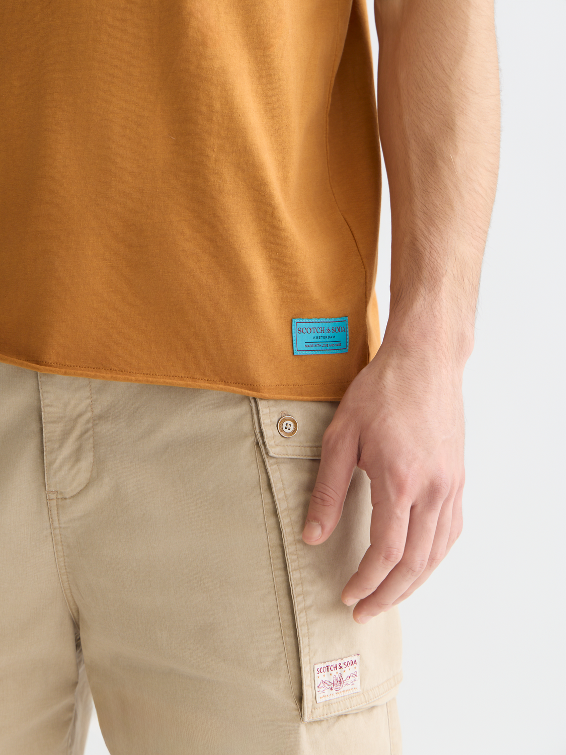 Seasonal Essentials Raw Edged Relaxed T-shirt