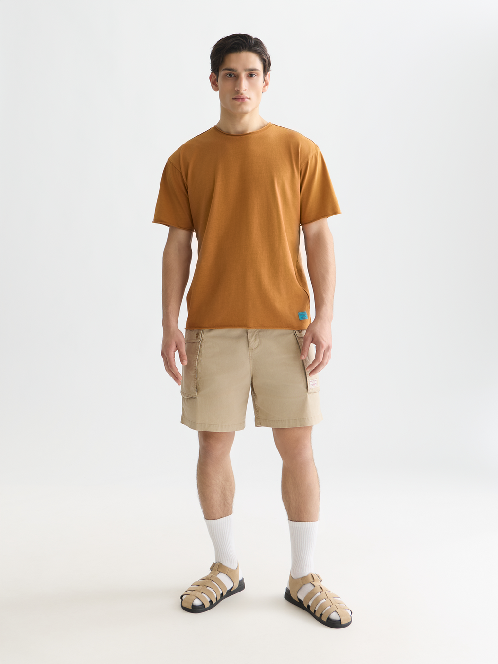 Seasonal Essentials Raw Edged Relaxed T-shirt