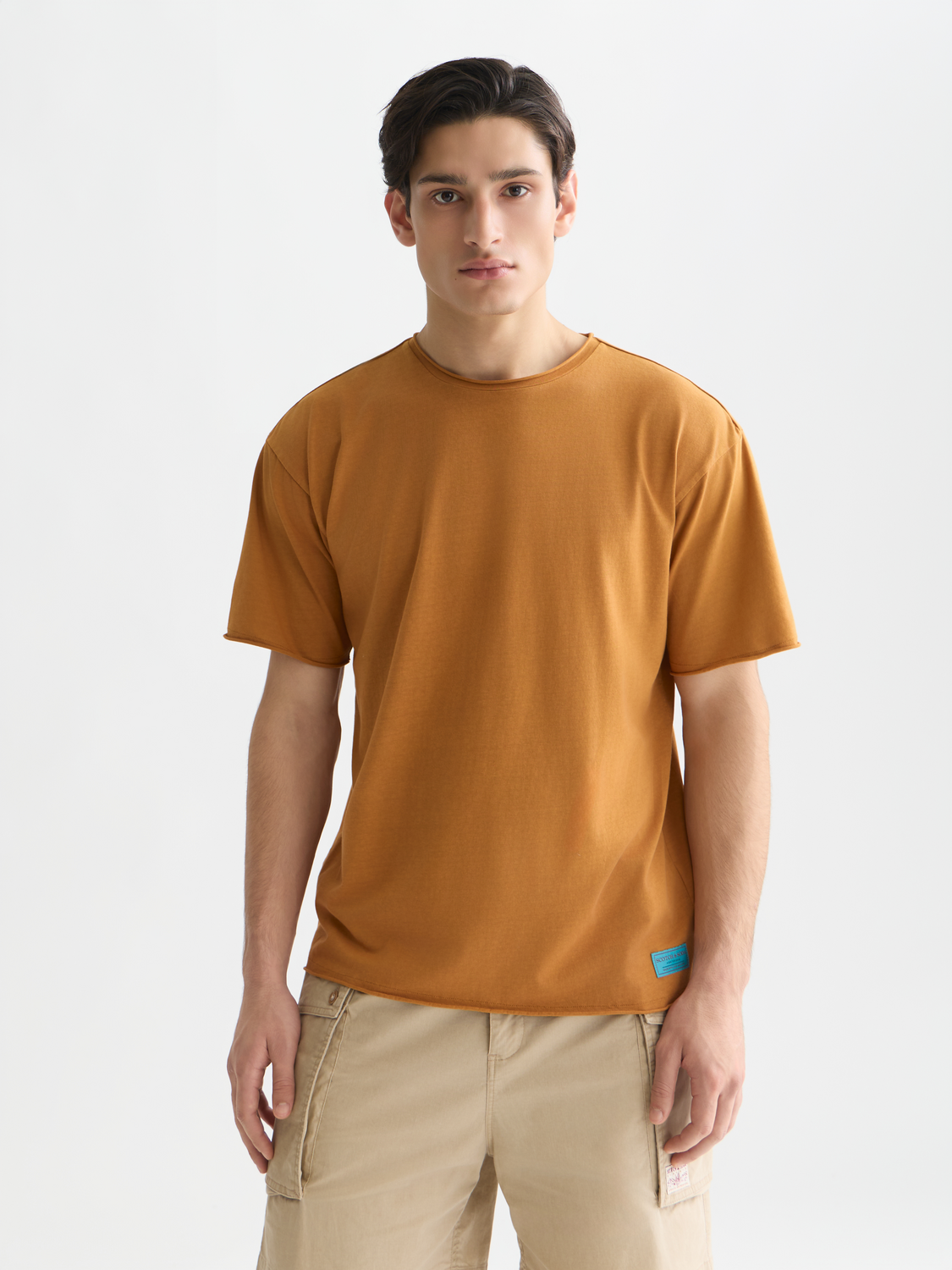 Seasonal Essentials Raw Edged Relaxed T-shirt
