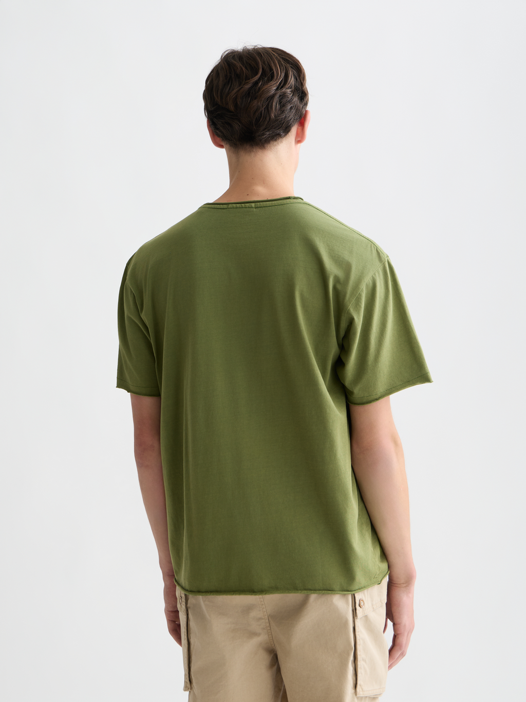 Seasonal Essentials Raw Edge Relaxed T-shirt
