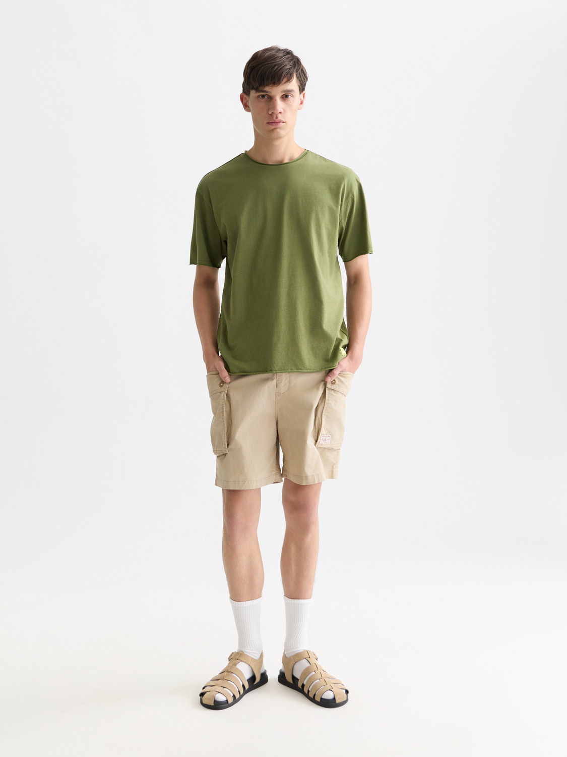 Seasonal Essentials Raw Edge Relaxed T-shirt