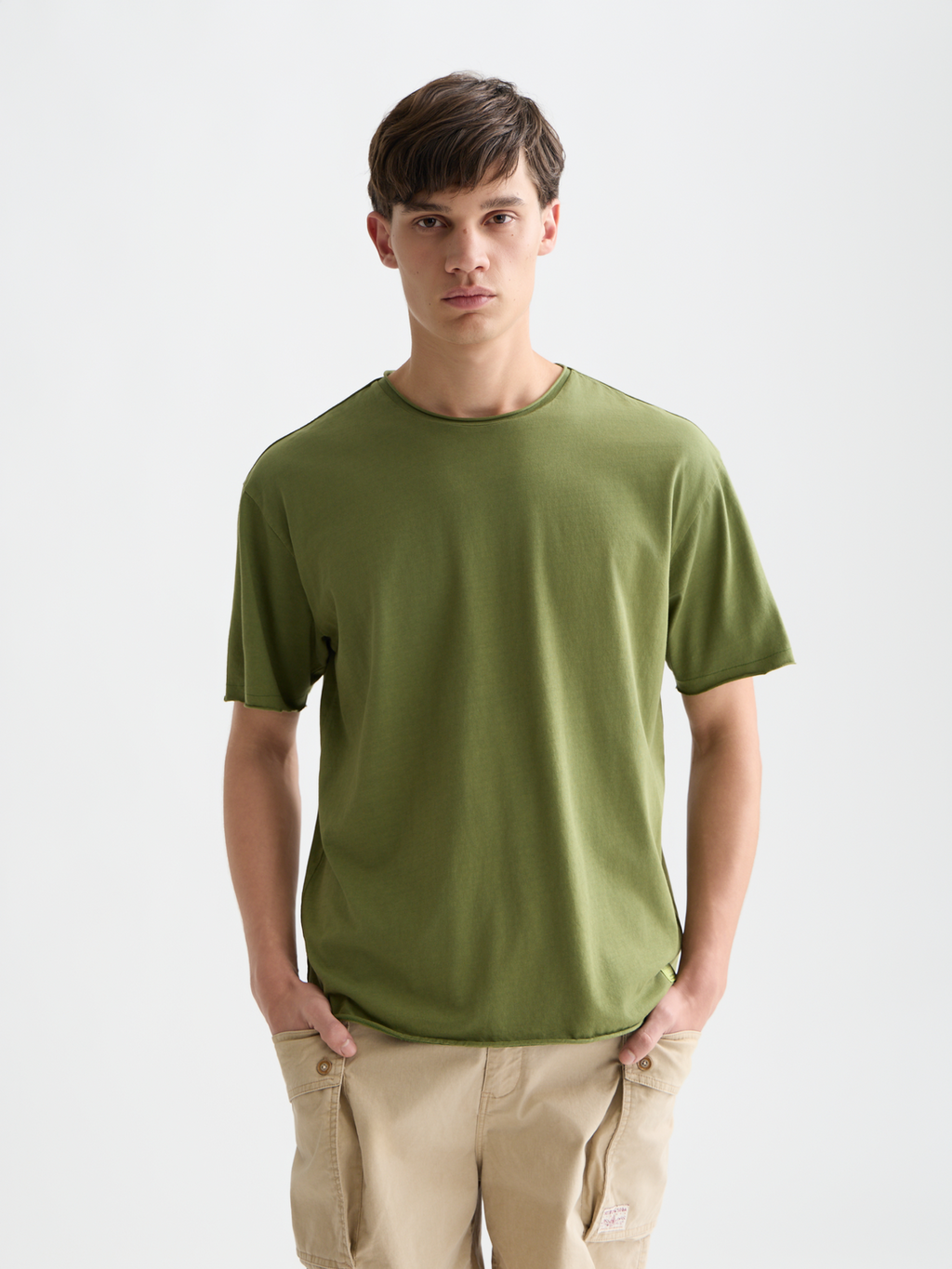 Seasonal Essentials Raw Edge Relaxed T-shirt