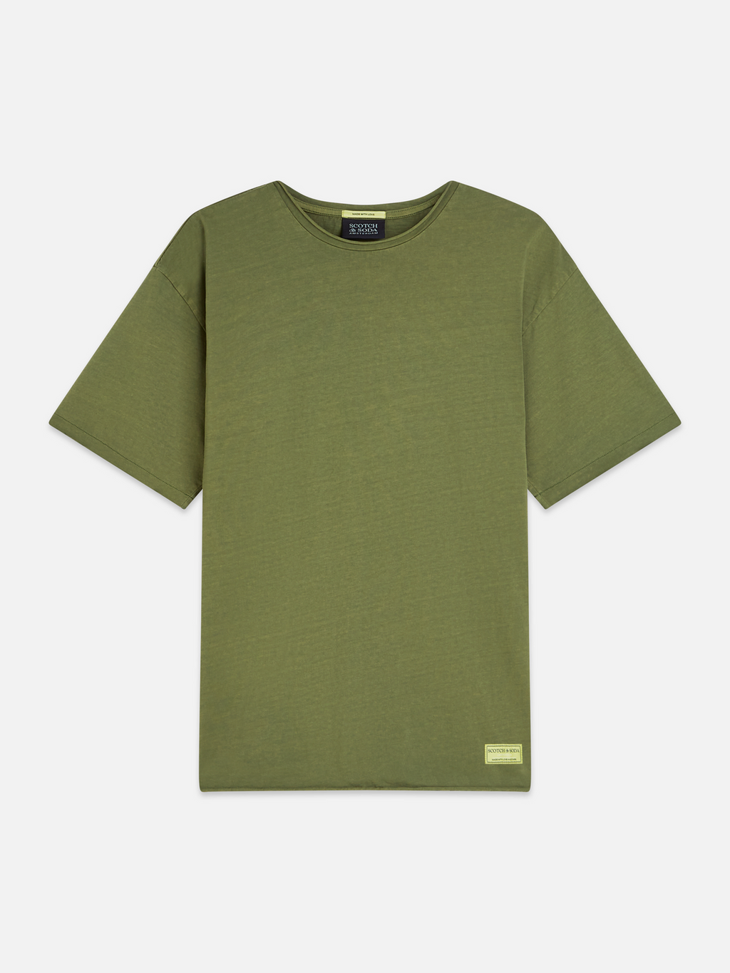 Seasonal Essentials Raw Edge Relaxed T-shirt