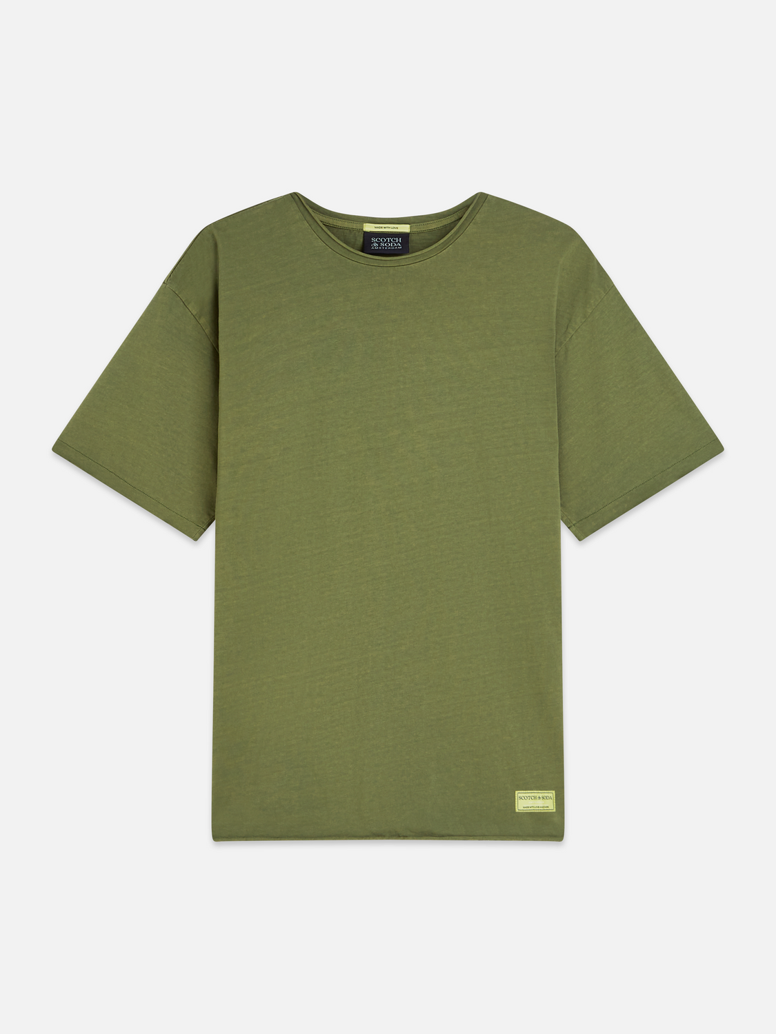 Seasonal Essentials Raw Edge Relaxed T-shirt